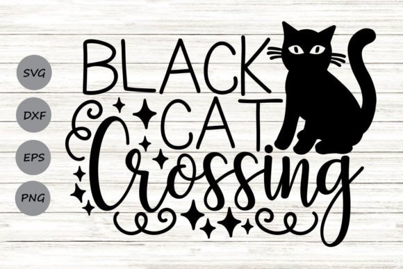 Black Cat Crossing Svg Review