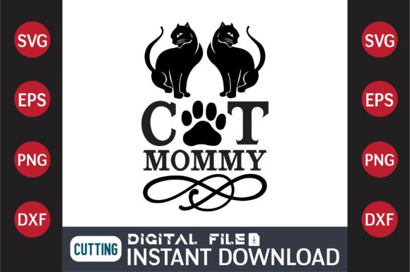 Cat SVG Design Cat Mommy Review