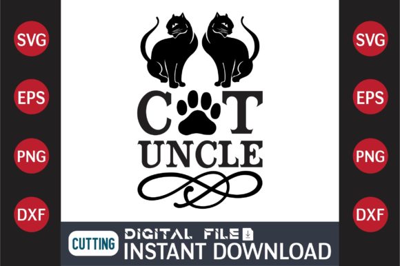 Cat SVG Design Cat Uncle Review