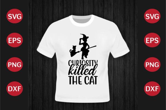 Cat SVG Design Curiosity Killed the Cat