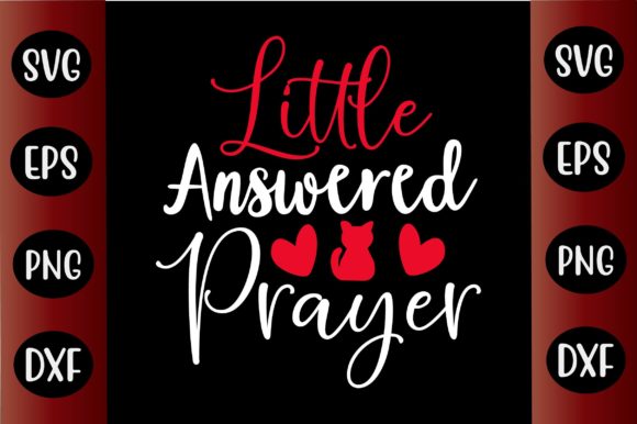 Cat SVG Design Little Answered Prayer Review