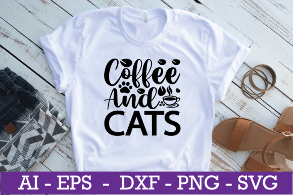 Coffee and Cats SVG Design Review