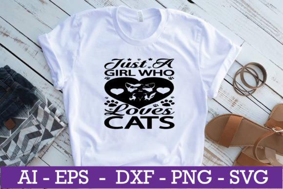 Just a Girl Who Loves Cats SVG Design Review