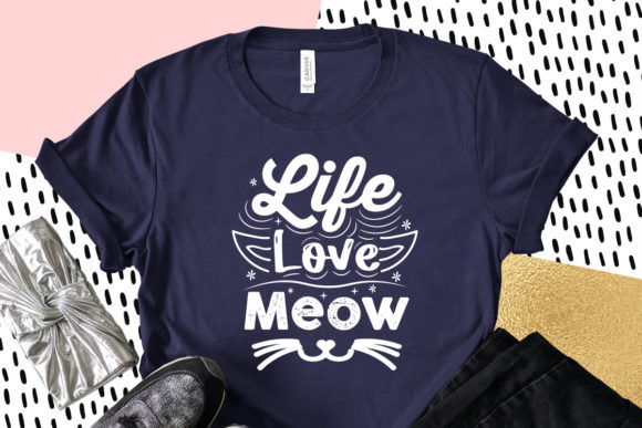Life Love Meow Cat SVG Review for Embroidery Projects