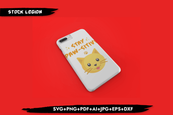 Stay Paw- Sitive-Cat Svg Review for Embroidery Projects