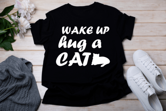 Wake Up Hug a Cat SVG Review for Embroidery Projects
